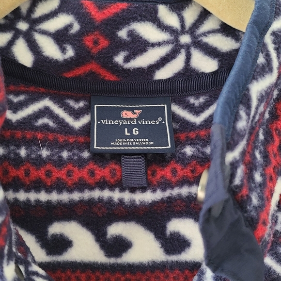 SALE!! Vineyard Vines Fair Isle Pullover - Picture 3 of 3